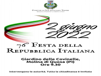 Festa della Repubblica al giardino delle Covinelle