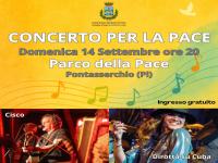 "Concerto per la Pace" domenica 14 settembre